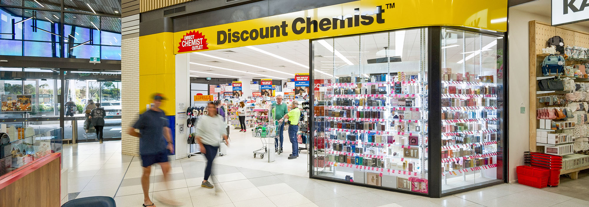 Direct Chemist Outlet at Kingston Village shop front